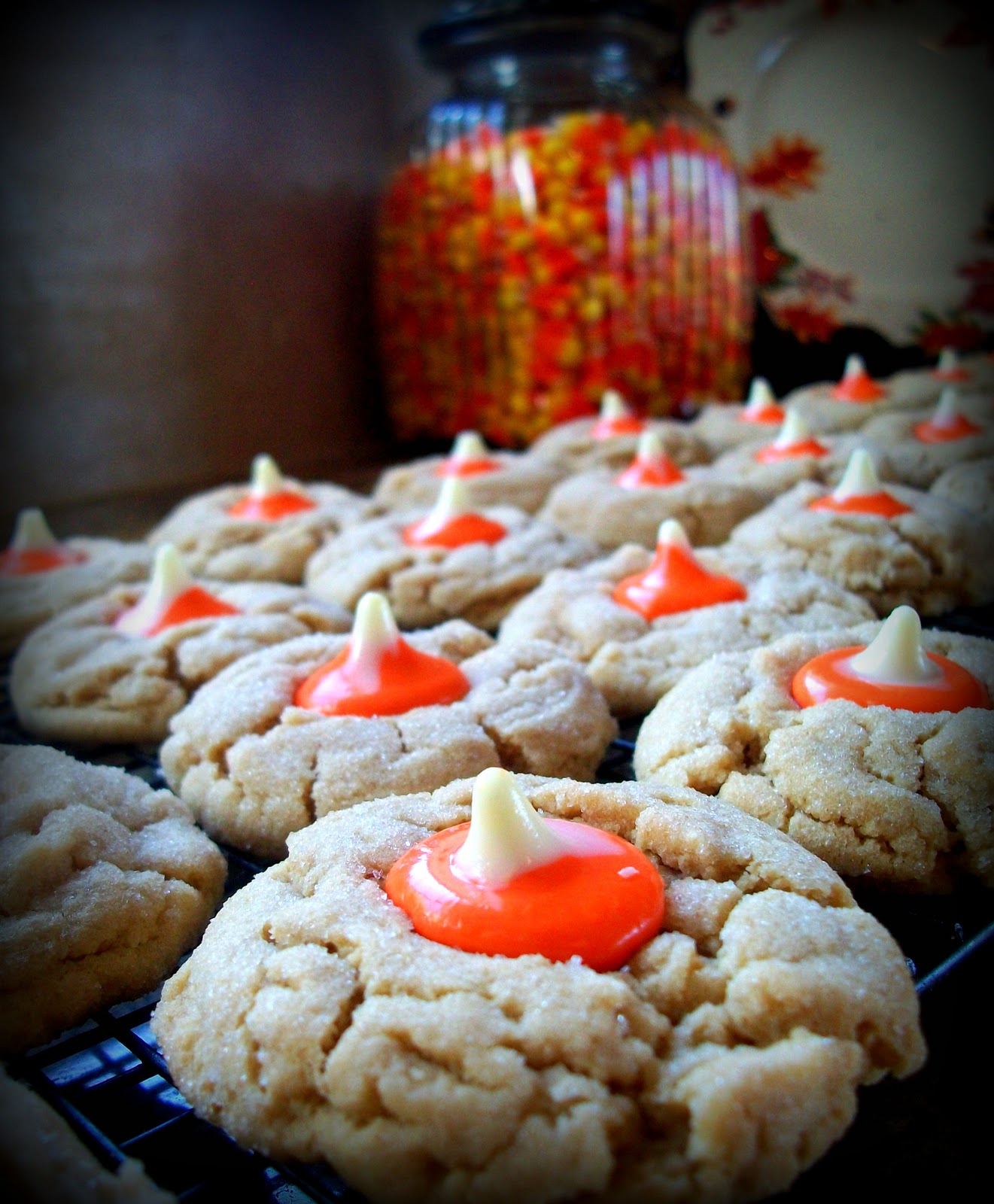 The Farm Girl Recipes Candy Corn Kiss Cookies