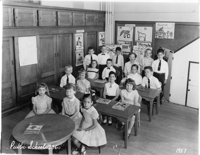 D. Browne PS 236 Brooklyn 1957 class 1-3