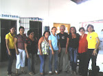 Professores e coordenadora pedagógica Jucilene (matutino) e diretora Margarida dos santos Cardoso