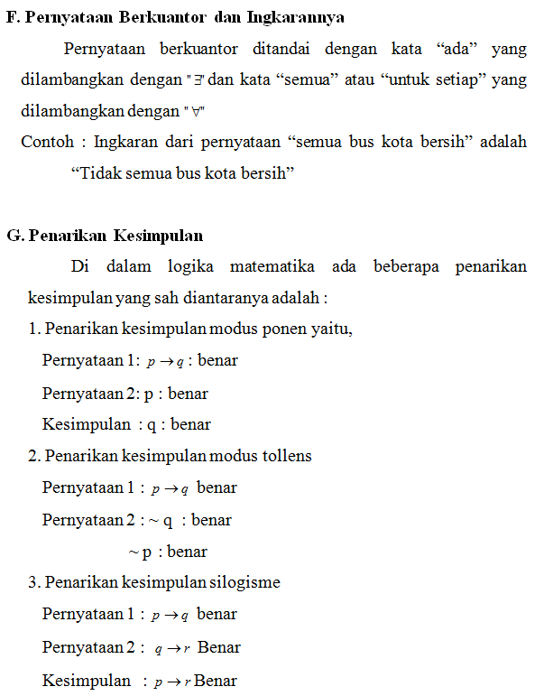 Rumus  rumus Untuk Logika Matematika  Mathematics