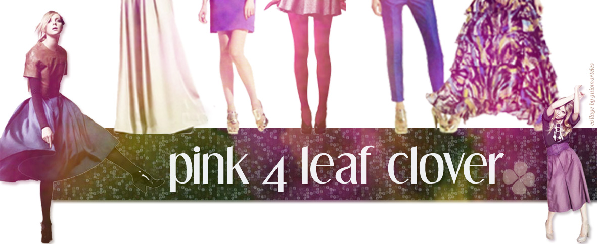 Pink 4 Leaf Clover