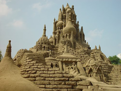 Big Castle - Sand Art