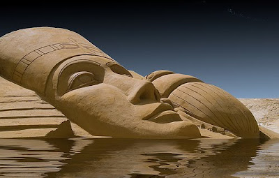 Egyptian Pharao - Sand Art