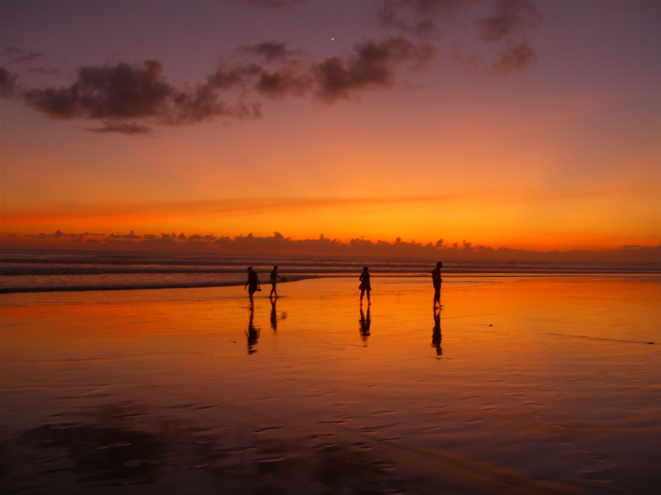 Kuta beach Bali sunset4