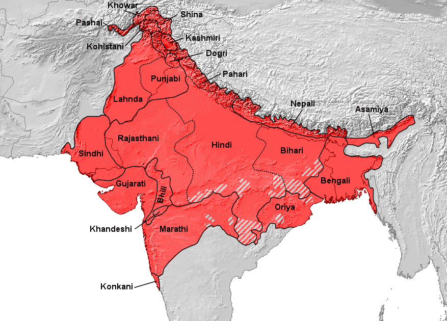 The Indo Aryan Languages Language Map English Languag - vrogue.co