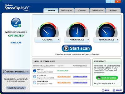 SpeedUpMyPC 2009 v4.1.0.1 SpeedUpMyPC2009 9 SpeedUpMyPC 2009 v4.1.0.1