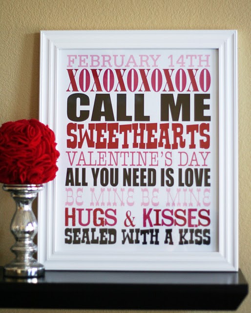Free Valentines Day Banner. Valentine Banner Printable:
