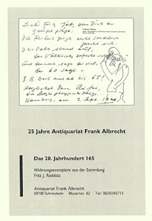Katalog 165 des Antiquariats Frank Albrecht online betrachten