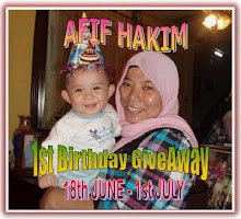 afif hakim 1st birthday GA