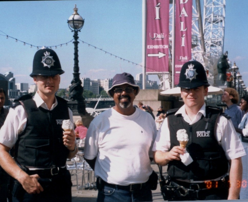 WITH LONDON BOBBIES