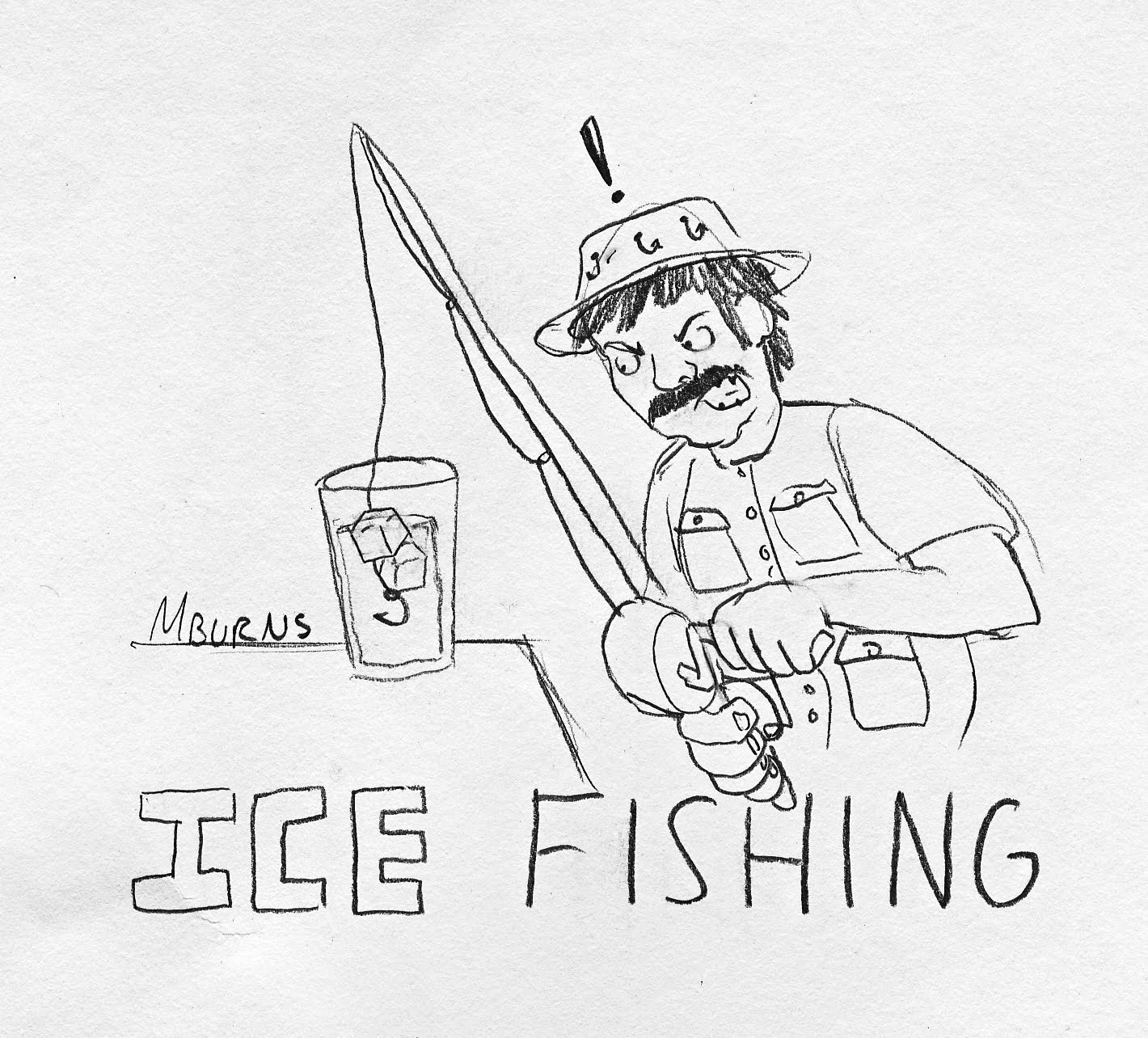 ice fishing coloring pages - photo #20