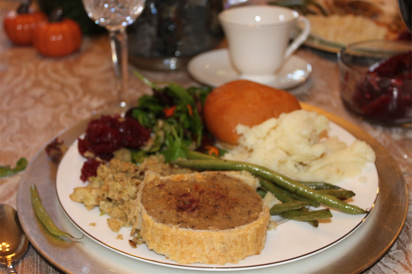 Animated happy thanksgiving