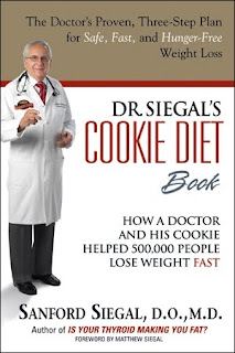 the cookie diet concept.