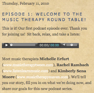 Music Therapy Round Table