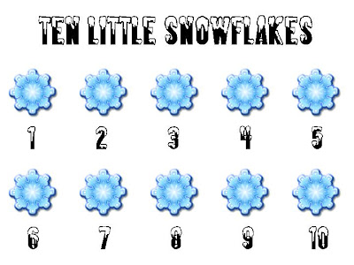 Ten Little Snowflakes