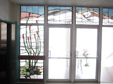 New stained glass window