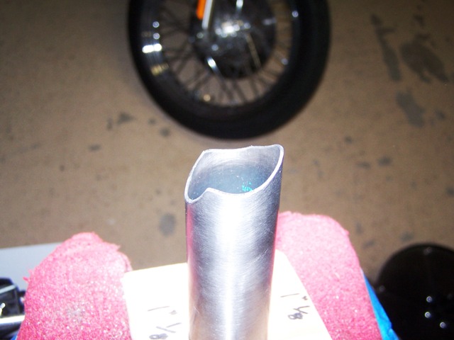 The big moment... my first miter!