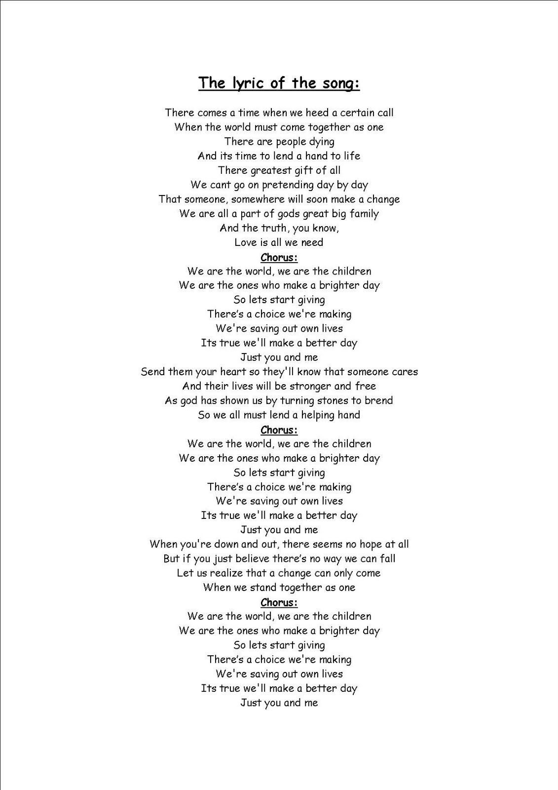 Dinghy We are the world 25 for Haiti Dinghy We are the world 25 for Haiti