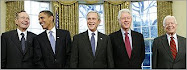 5 Presidents: Bush, Obama, Bush Jr, Clinton, & Carter!