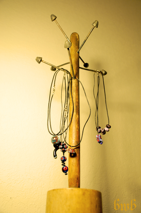 Handmade Addiction Necklace Display Stand