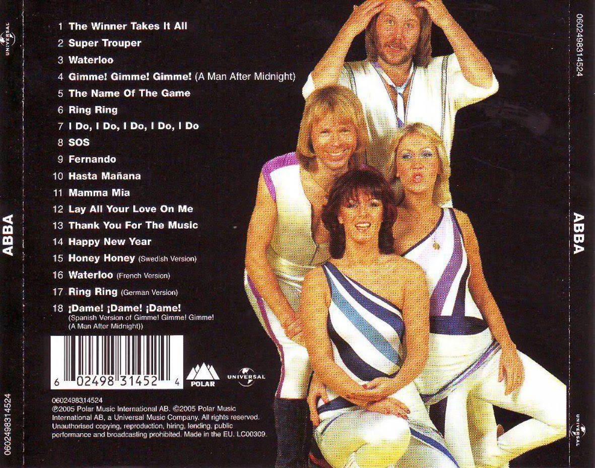 Abba gimme gimme gimme a man. Компакт-диск ABBA 18 Hits. ABBA album Gimme. Gimme Gimme Gimme ABBA альбом. ABBA Gimme обложка.