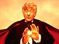 Jon Pertwee as the third doctor