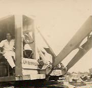 "Chepe" en 1950 ya trabajando en la Aduana de La Guaira.