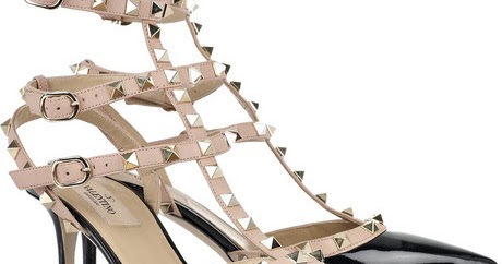 A Matter Of Style: DIY Fashion: Valentino pointy studded shoes