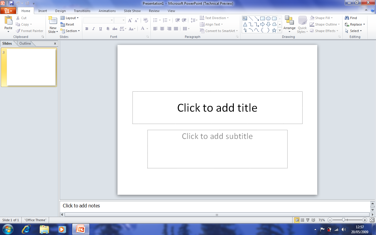 microsoft powerpoint 2010