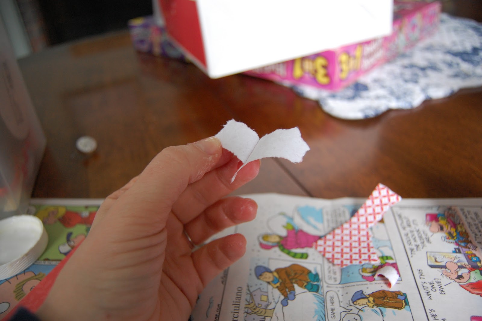 A Happy Heart Blog Naptime Craft Decoupage Glass Ornament Tutorial