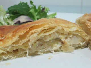  Hojaldre relleno de pollo 