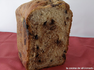 Brioche con chocolate (panificadora) 