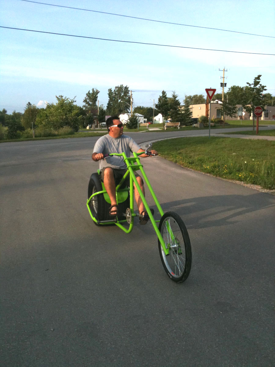 AtomicZombie Bikes, Trikes, Recumbents, Choppers, Ebikes, Velos and more OverKill chopper bike