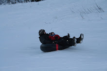 Christmas Eve Sledding at Centenial Park in Anchorage