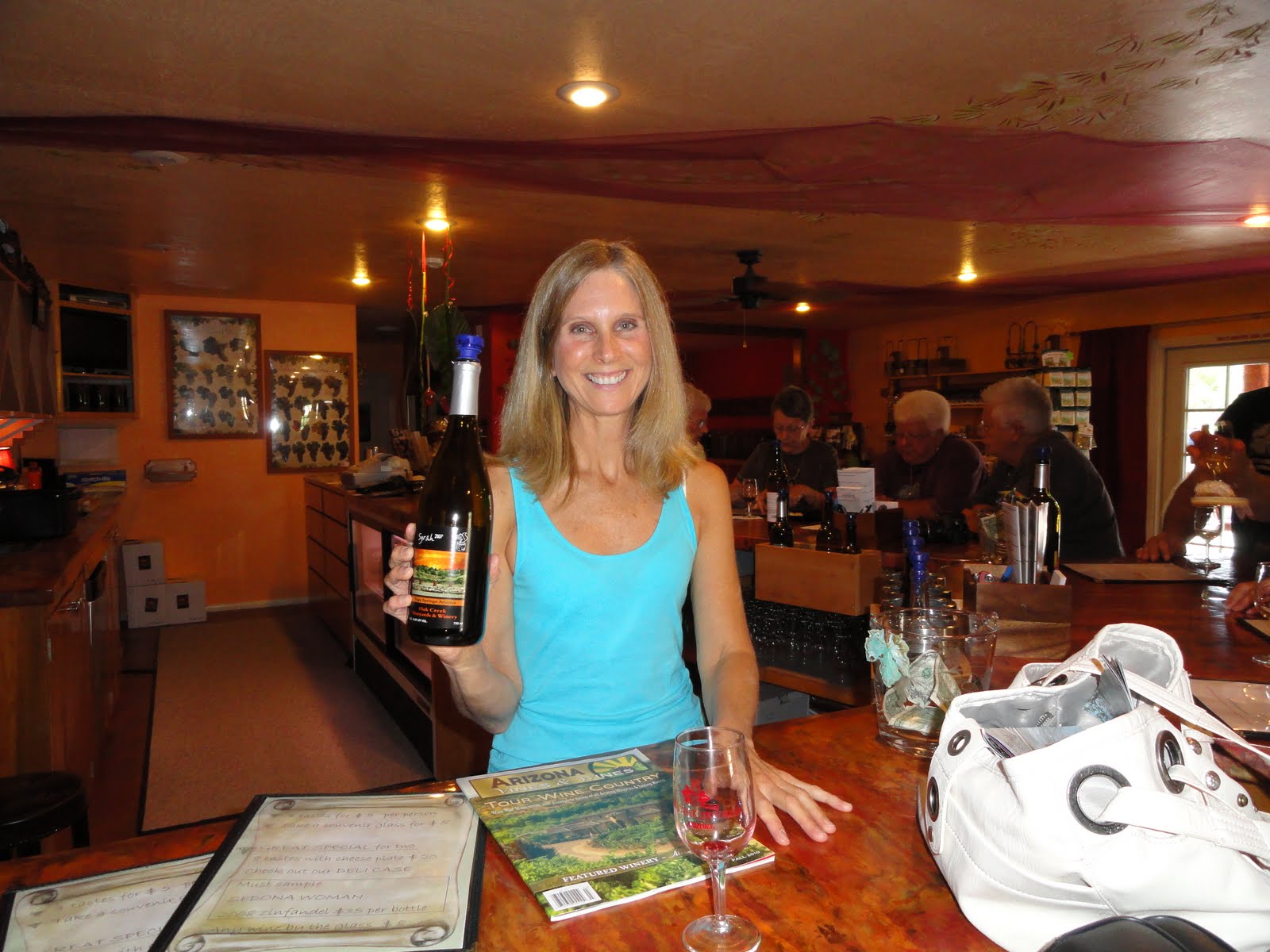 HIKE FOR WINE Oak Creek Vineyard & The Grille & Bar in