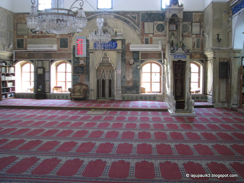 THROUGH THE LAND OF ISRAEL III: Inside the Great Mosque of Ahmed el ...