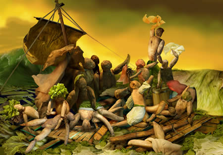 vegetables painting images