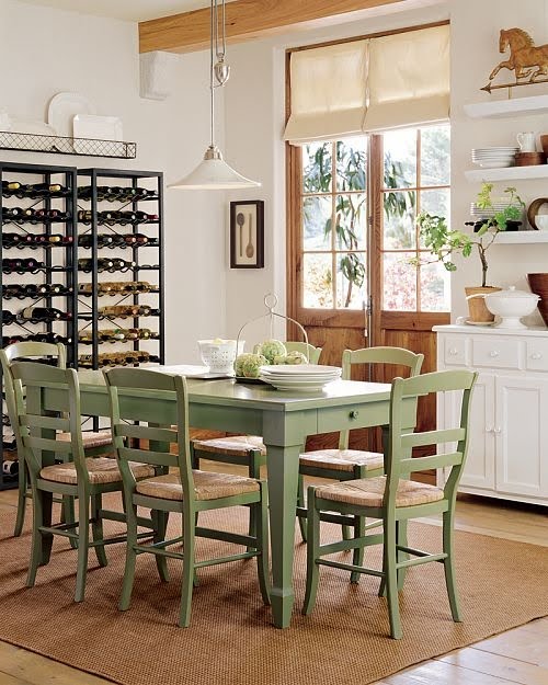 ESTILO RUSTICO: COMEDORES COMBINADOS