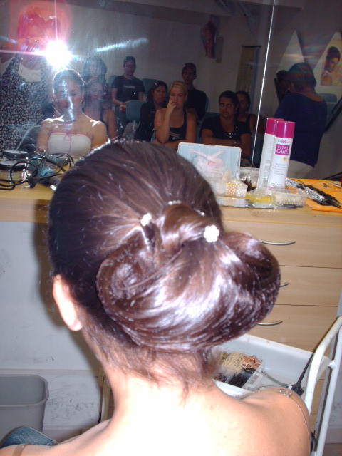 penteado  para festa cocke espanhol