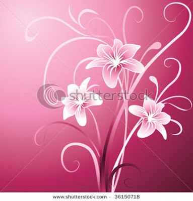 stock illustration: lily