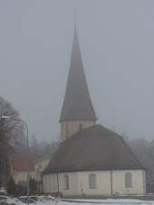 Viby kyrka i slutet av mars