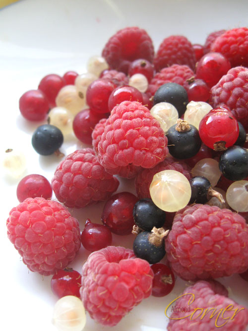 Almond Corner: Rustic berry tart