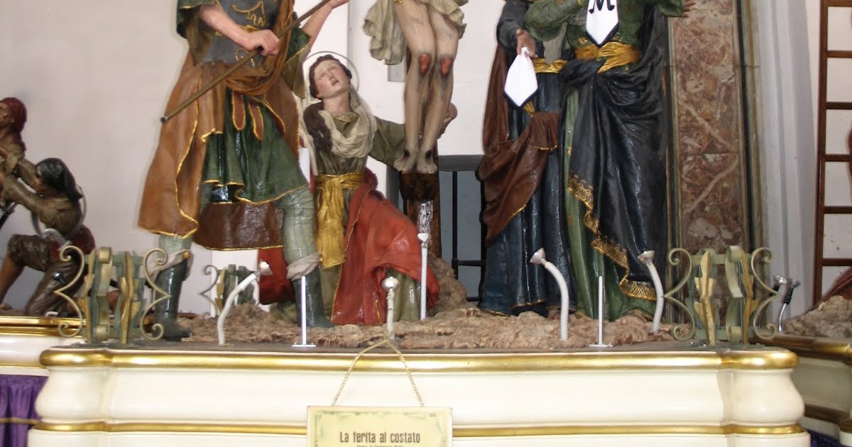 LA SETTIMANA SANTA A TRAPANI Gruppo 16 LA FERITA AL COSTATO LA SETTIMANA SANTA A TRAPANI Gruppo 16 LA FERITA AL COSTATO