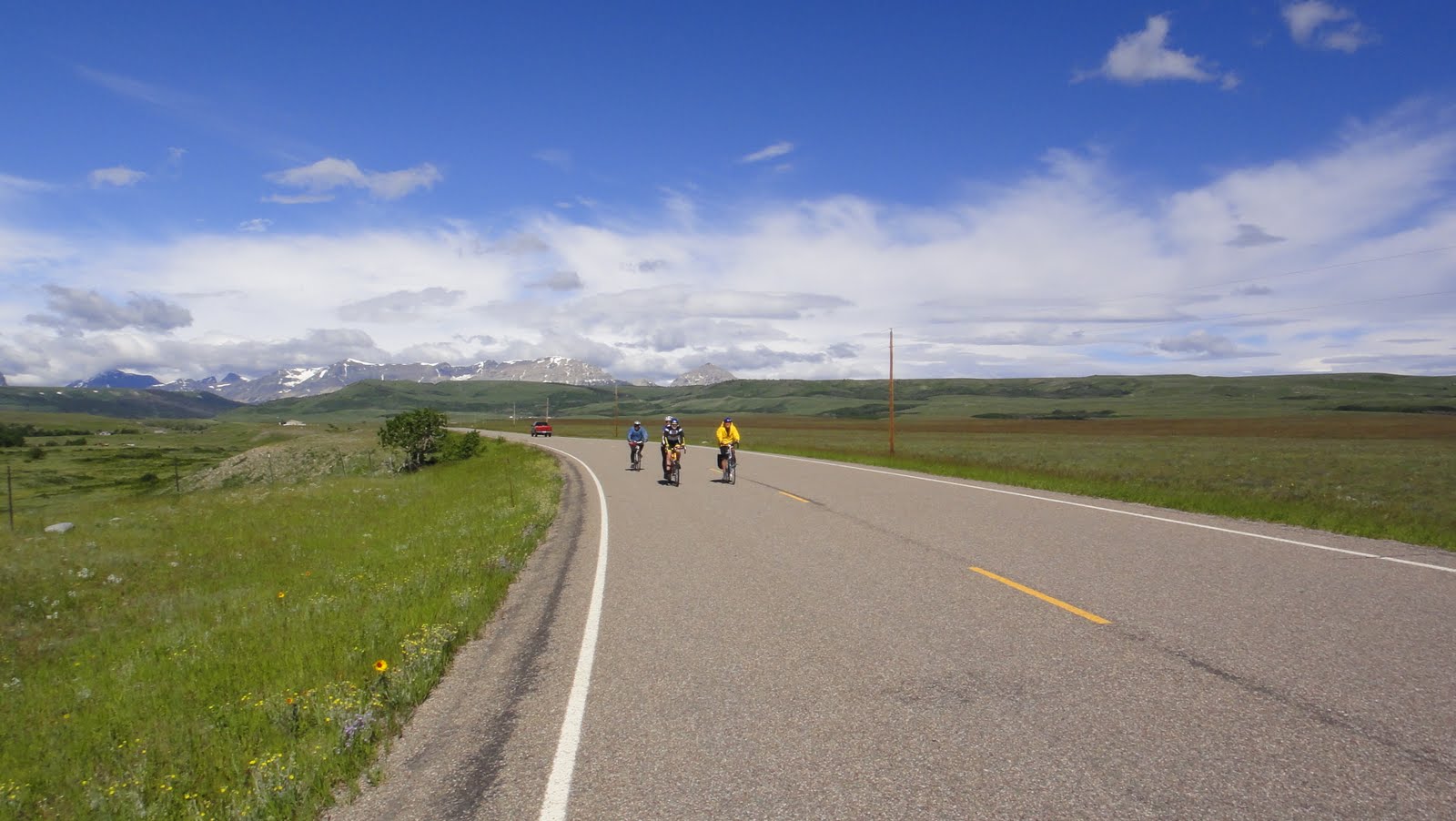 Bike Across America Rising Sun, Mt To Valier, Mt