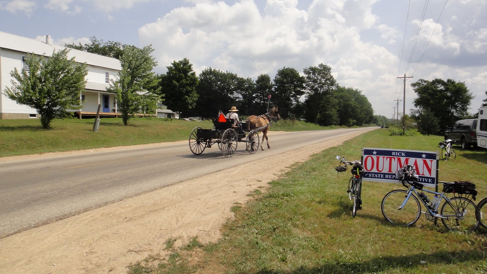 Bike Across America Fremont, MI to Alma, MI
