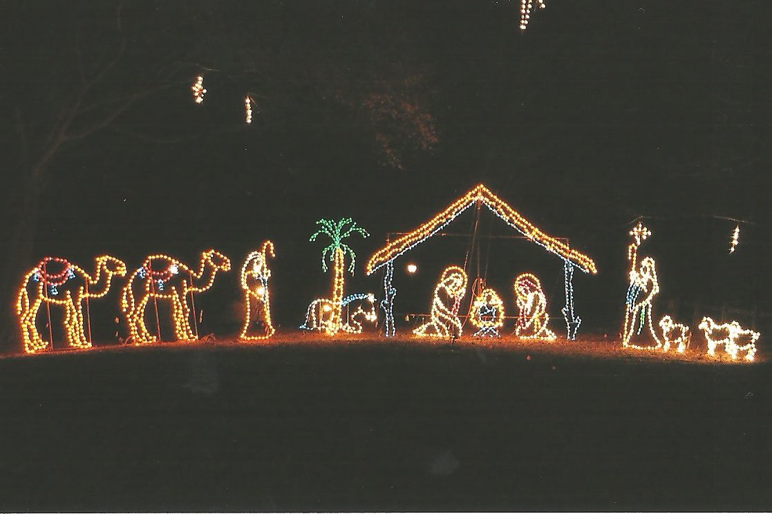 Pilgrim Reformed Church Christmas lights at Tanglewood Pilgrim Reformed Church Christmas lights at Tanglewood