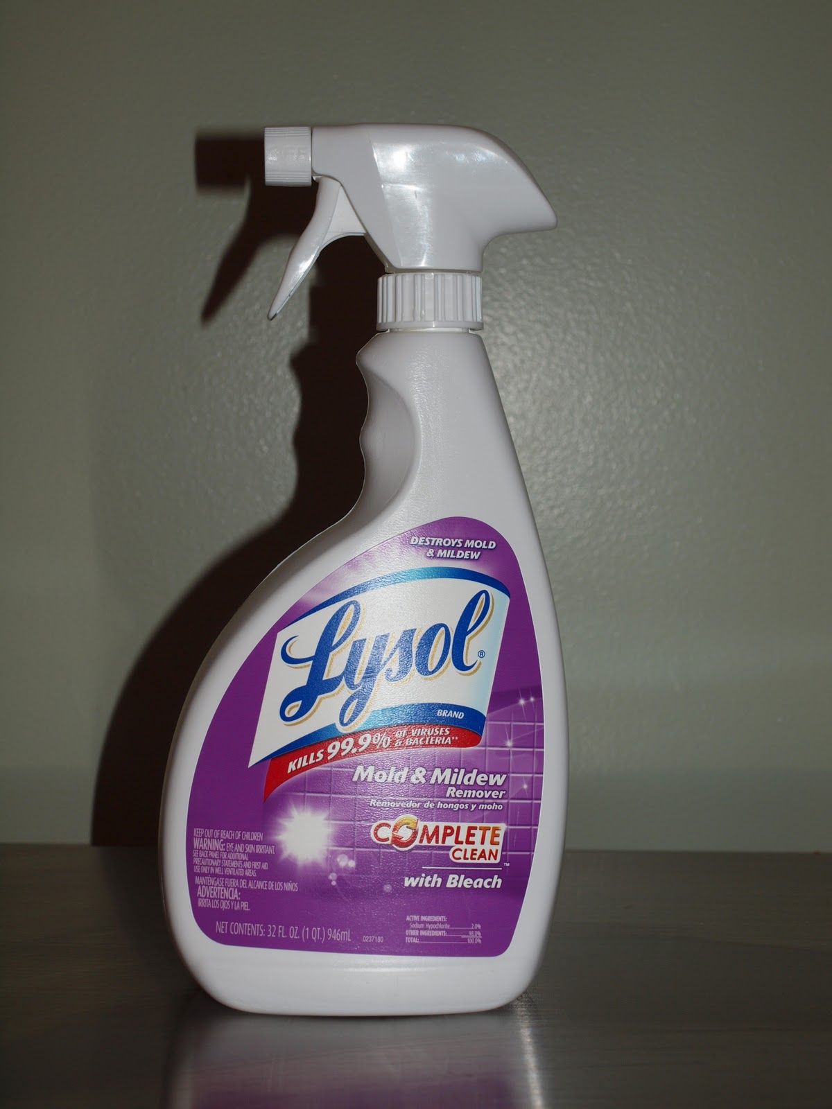 April Knows Best Lysol Brand Mold & Mildew Remover Complete Clean with Bleach