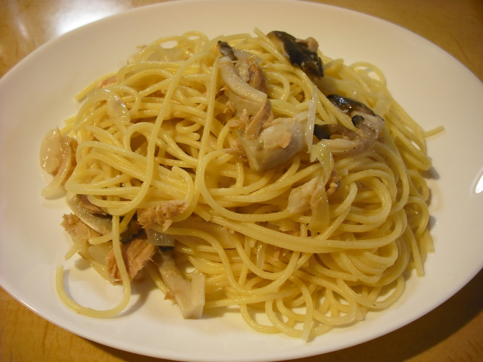 Hiroyuki's Blog on Japanese Cooking Wafu (JapaneseStyle) Spaghetti