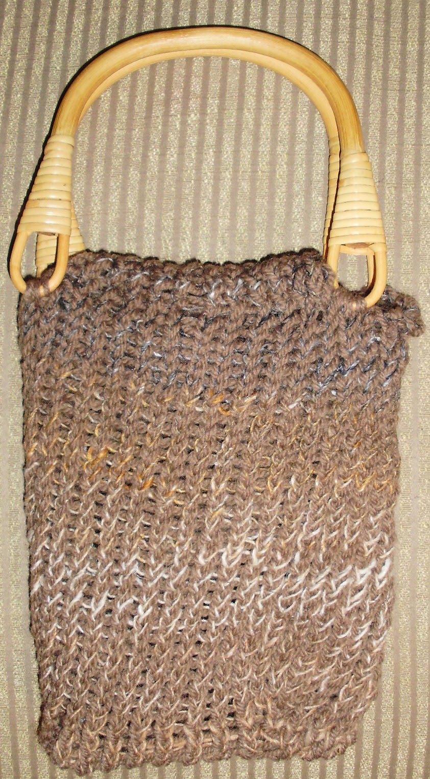 LOOM DUDE Two Loom Knit Purses!