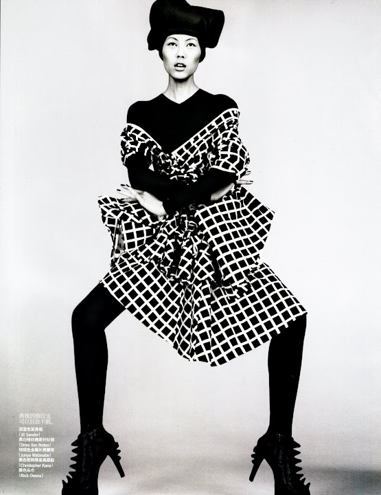 ASIAN MODELS BLOG: Liu Wen Editorial for China Vogue, June 2009